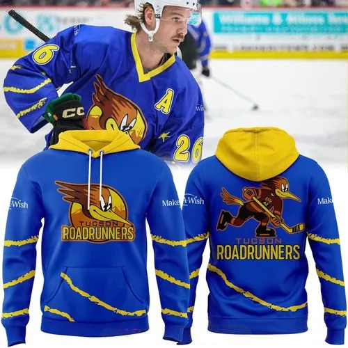 Tucson Roadrunners Make A Wish Arizona Special Hoodie Gifts For Ice Hockey Fans
