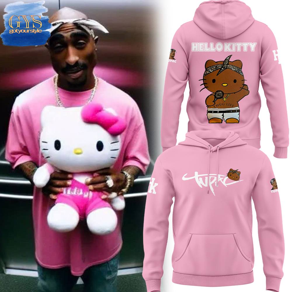 Tupac x Hello Kitty Thug Life Limited Edition Hoodie
