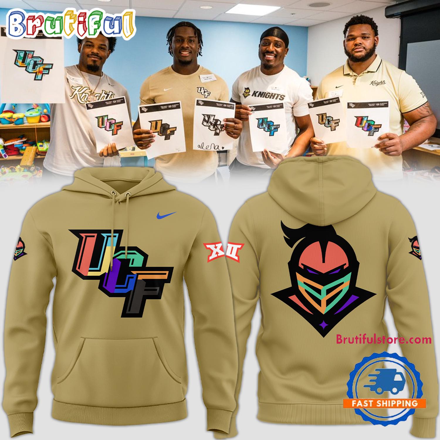 UCF Knights Hoodie Shirt Designed By Pediatric Patients At Arnold Palmer Hospital For Children