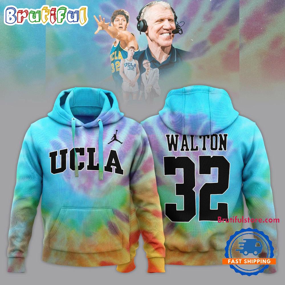 UCLA Bruins Honors The Late Bill Walton 2025 All Over Print Hoodie