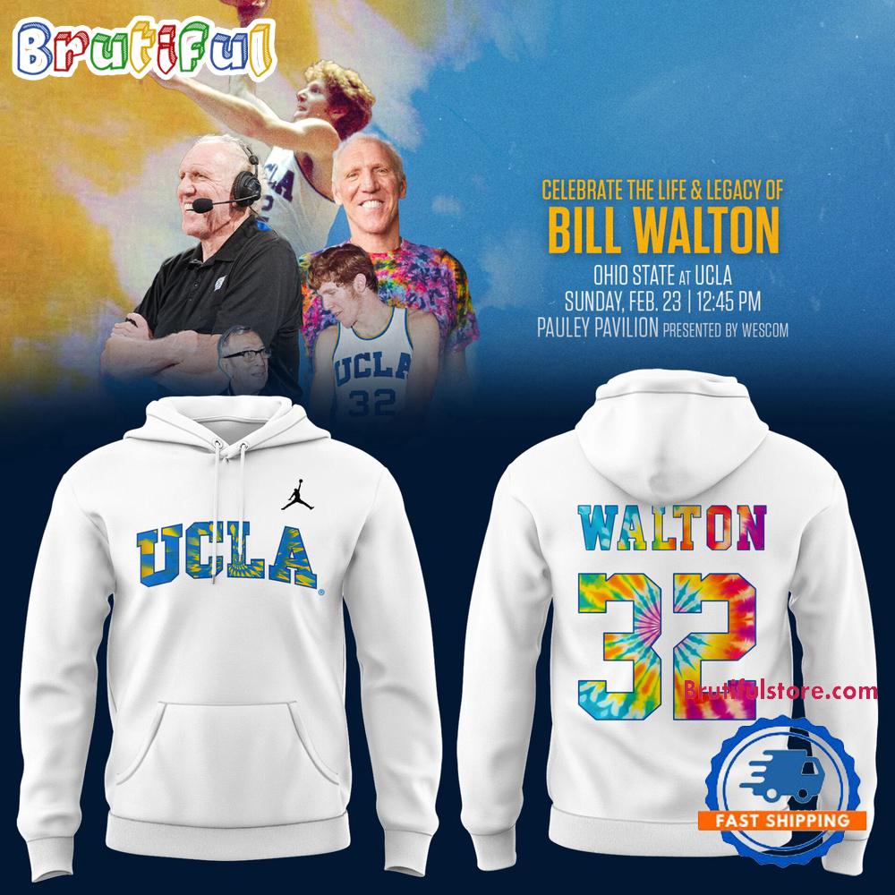 UCLA Bruins Honors The Late Bill Walton Legacy 2025 New Hoodie
