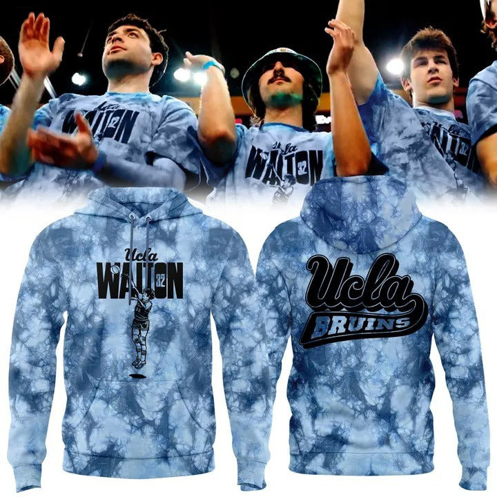 UCLA Bruins Honors The Late Bill Walton Tie Dye Hoodie Honor Legend Bill Walton Fan Merch