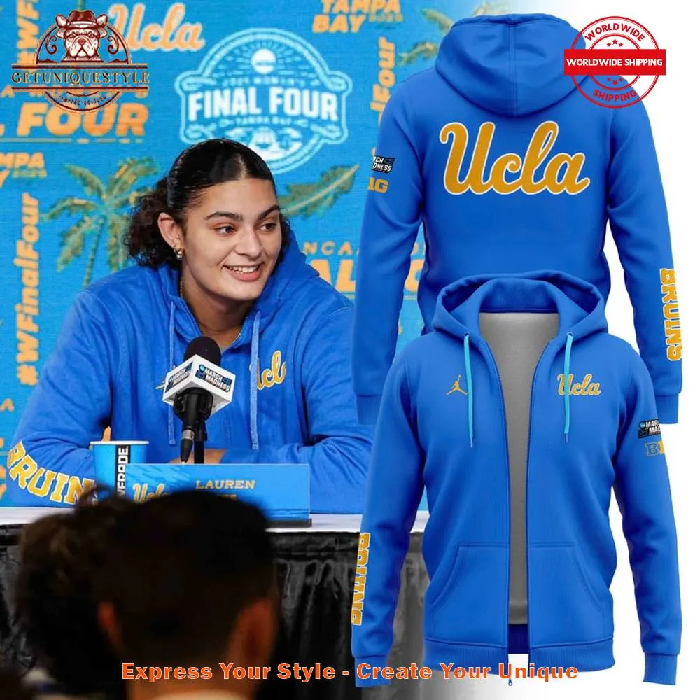 UCLA Bruins Uniform 2025 Zip Hoodie