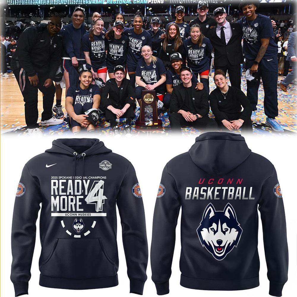 UConn Huskies WomenÃ¢â‚¬â„¢s Basketball 2025 Final Four Logo Hoodie Gifts For Basketball Fan