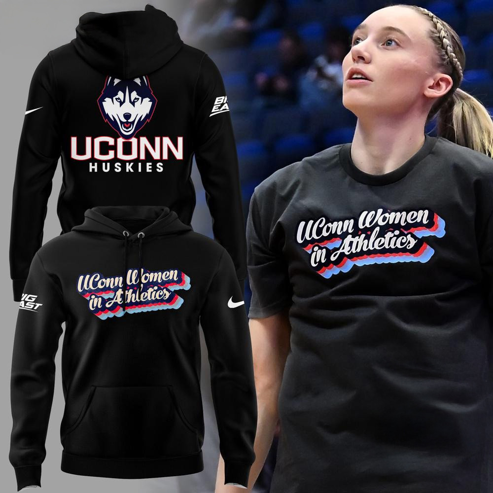 UConn Huskies WomenÃ¢â‚¬â„¢s Basketball 2025 In Athletics Hoodie Basketball Fan Gift Ideas