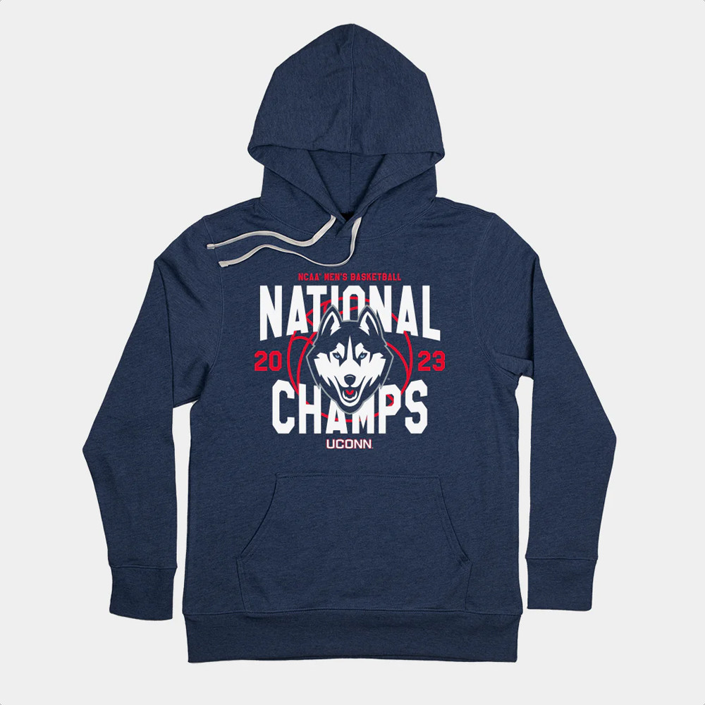 UConn MenÃ¢â‚¬â„¢s Basketball 2023 NCAA Champs Hoodie Best Gifts For Basketball Lovers