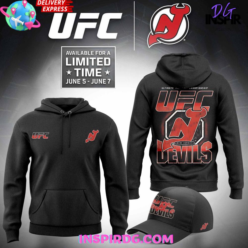 UFC x New Jersey Devils Limited Edition Hoodie