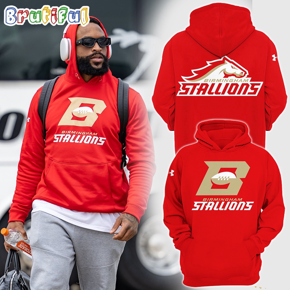 UFL Birmingham Stallions Football  2024 Hoodie