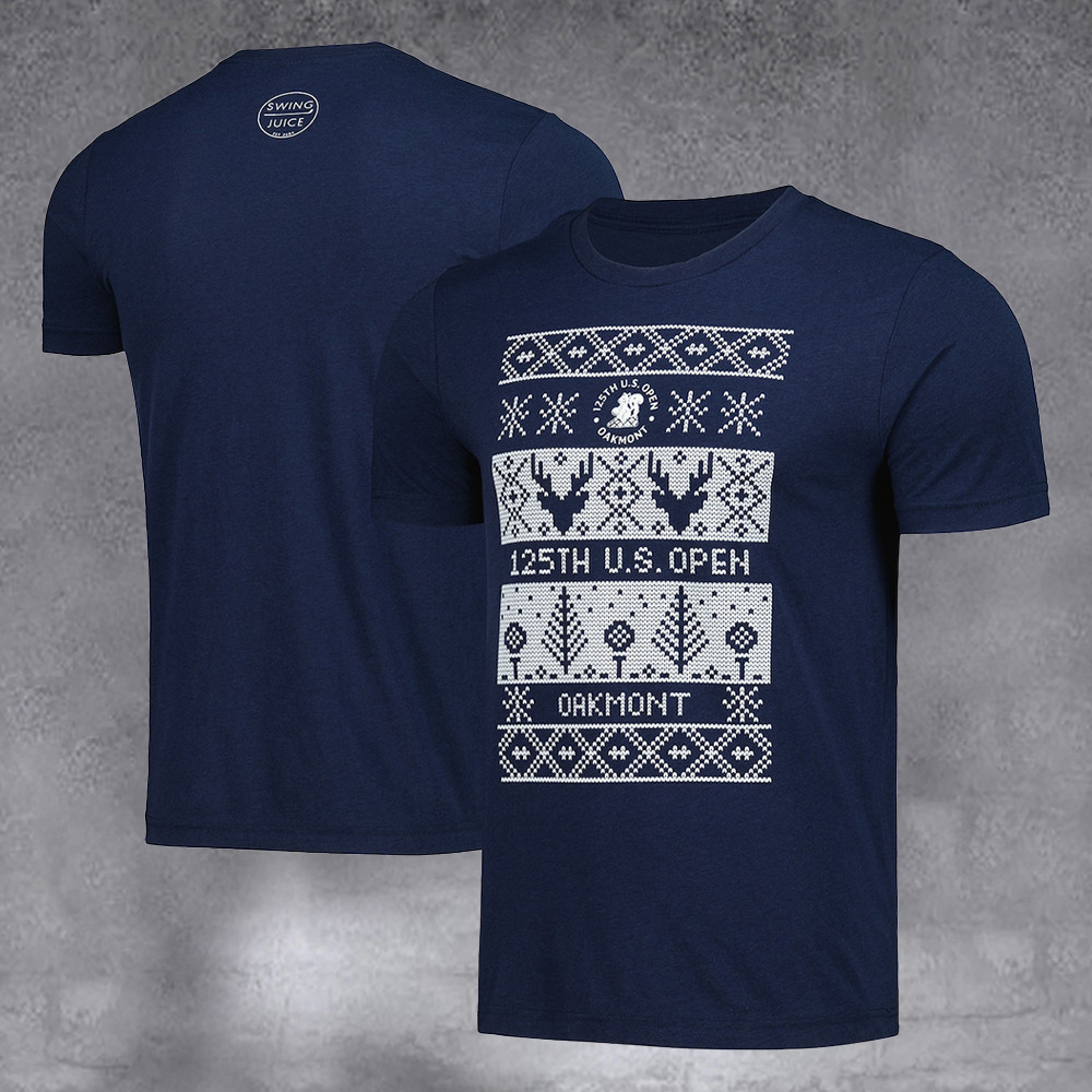 Unisex 2025 U.S. Open Navy Tees The Season T shirt Best Gifts For Sport Fans