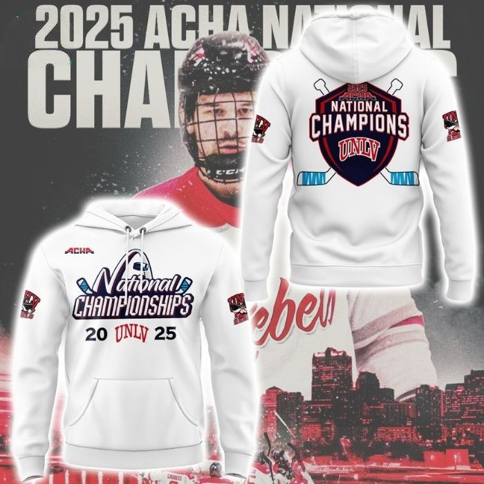 UNLV Rebels 2025 National Champions Hoodie Presents For Football Fans