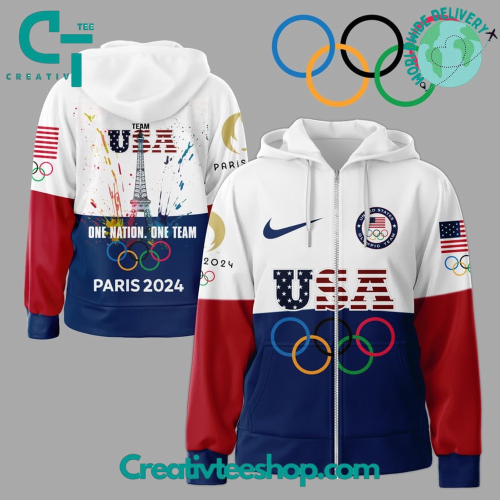 USA Olympic Team Paris 2024 Hoodie
