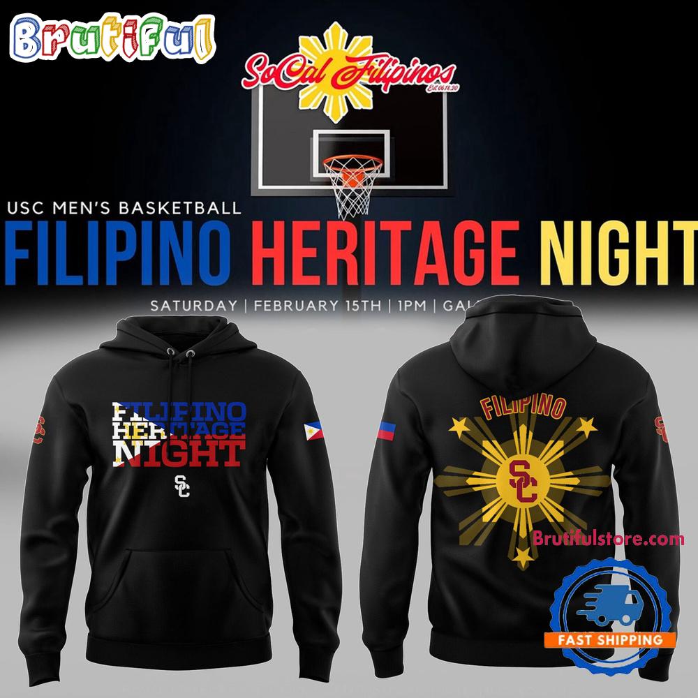 USC Trojans Filipino Heritage Night Limited Edition Black Hoodie