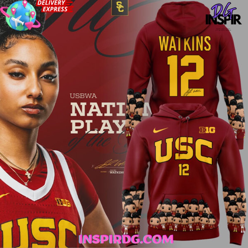 USC Trojans JuJu Watkins Player of the Year Special Hoodie