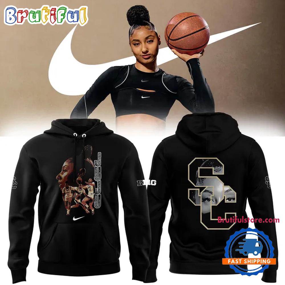 USC Trojans Womens Basketball JuJu Watkins 3D Print Black Hoodie