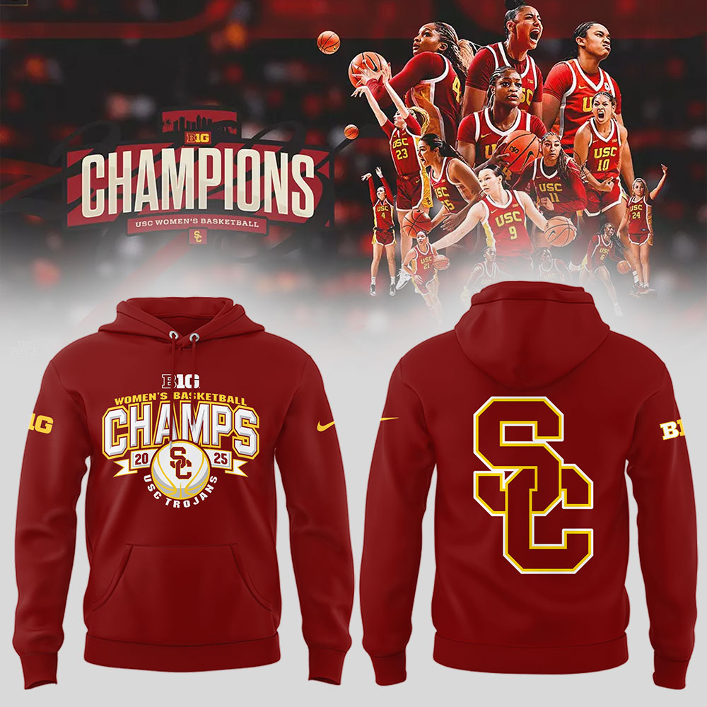USC WomenÃ¢â‚¬â„¢s Basketball x CHAMPIONS Hoodie Presents For A Basketball Player