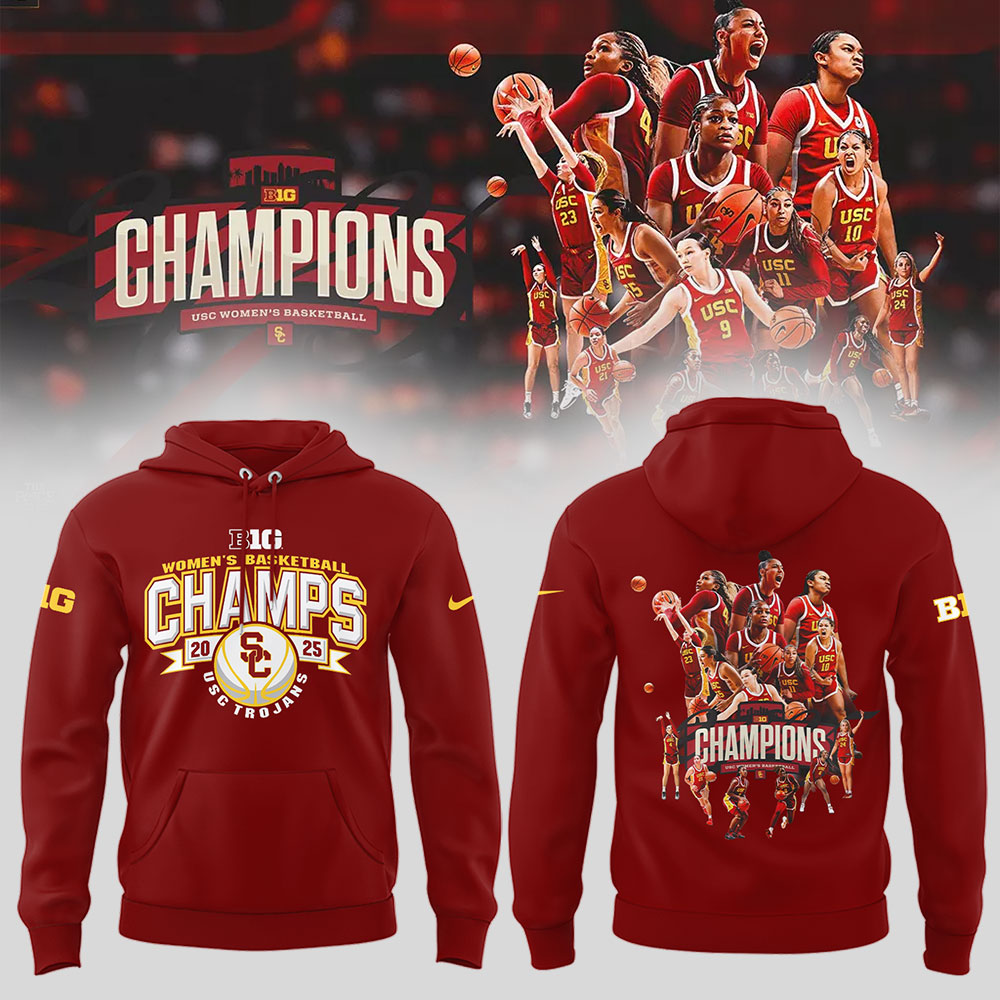 USC WomenÃ¢â‚¬â„¢s Basketball x CHAMPIONS Hoodie Top Gifts For Basketball Players