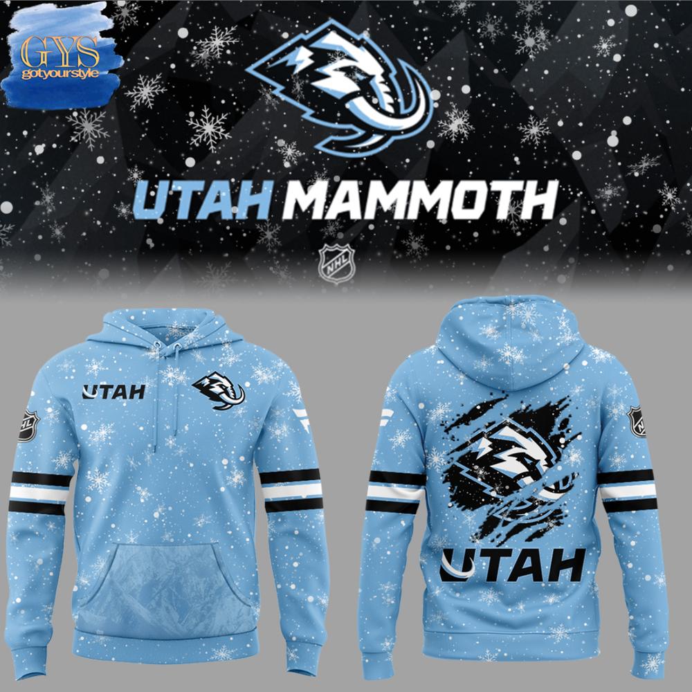 Utah Mammoth Ice Out Uniform Special Premium Hoodie