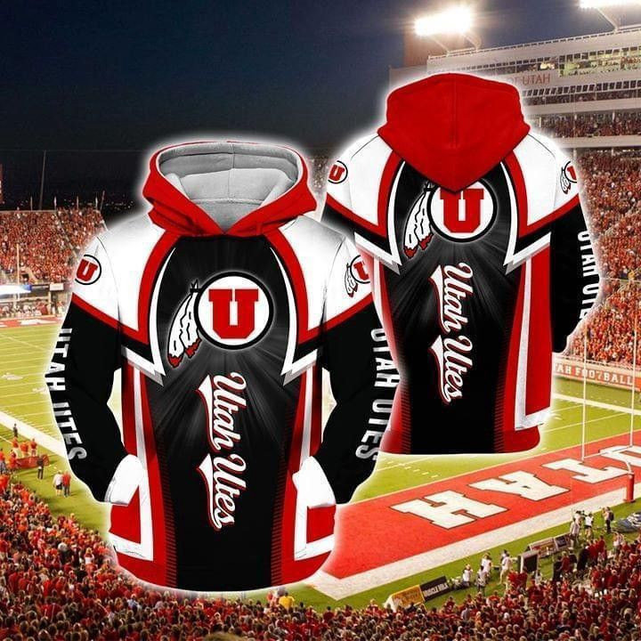 Utah Utes Fan Hoodie  Zip Hoodie