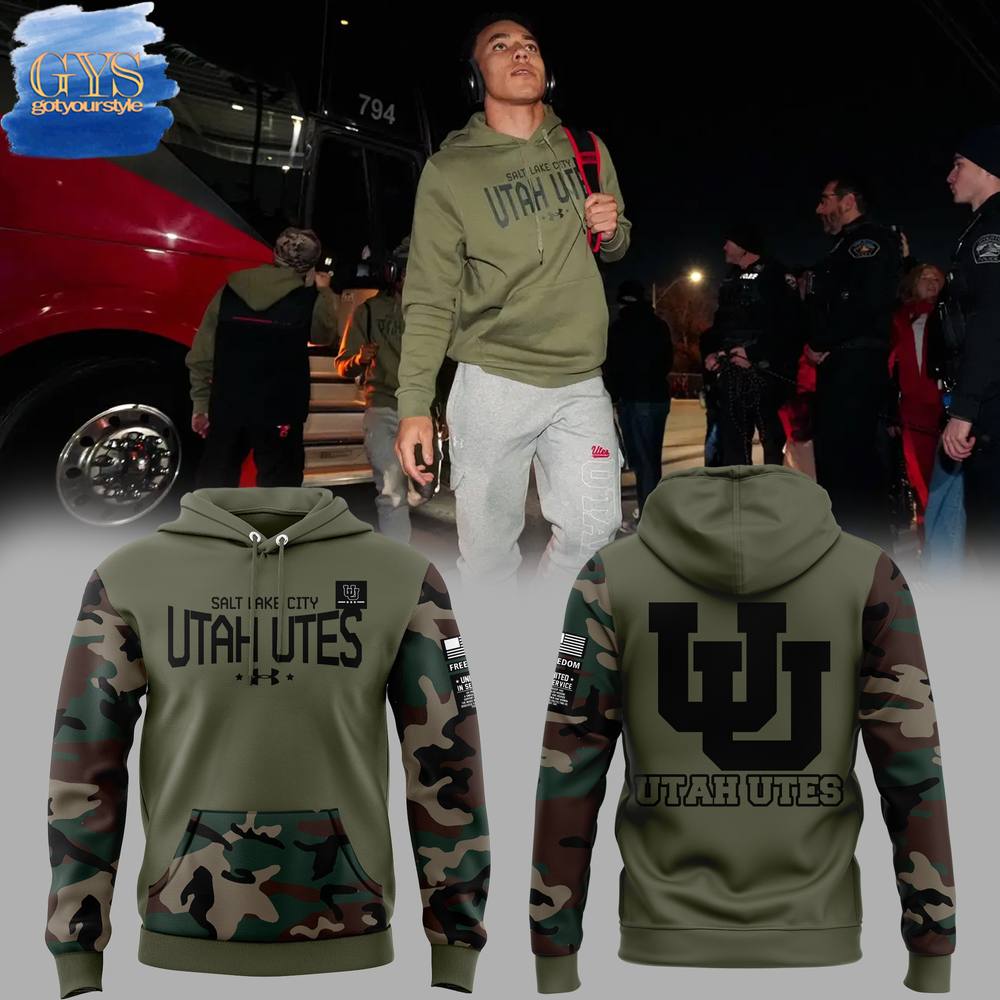 Utah Utes Salt Lake City Thyme Freedom Hoodie