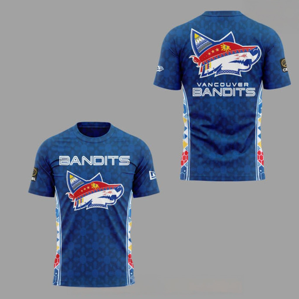 Vancouver Bandits x Filipino Celebration Night 2025 Special T-Shirt Bandits Merch Fans Gifts
