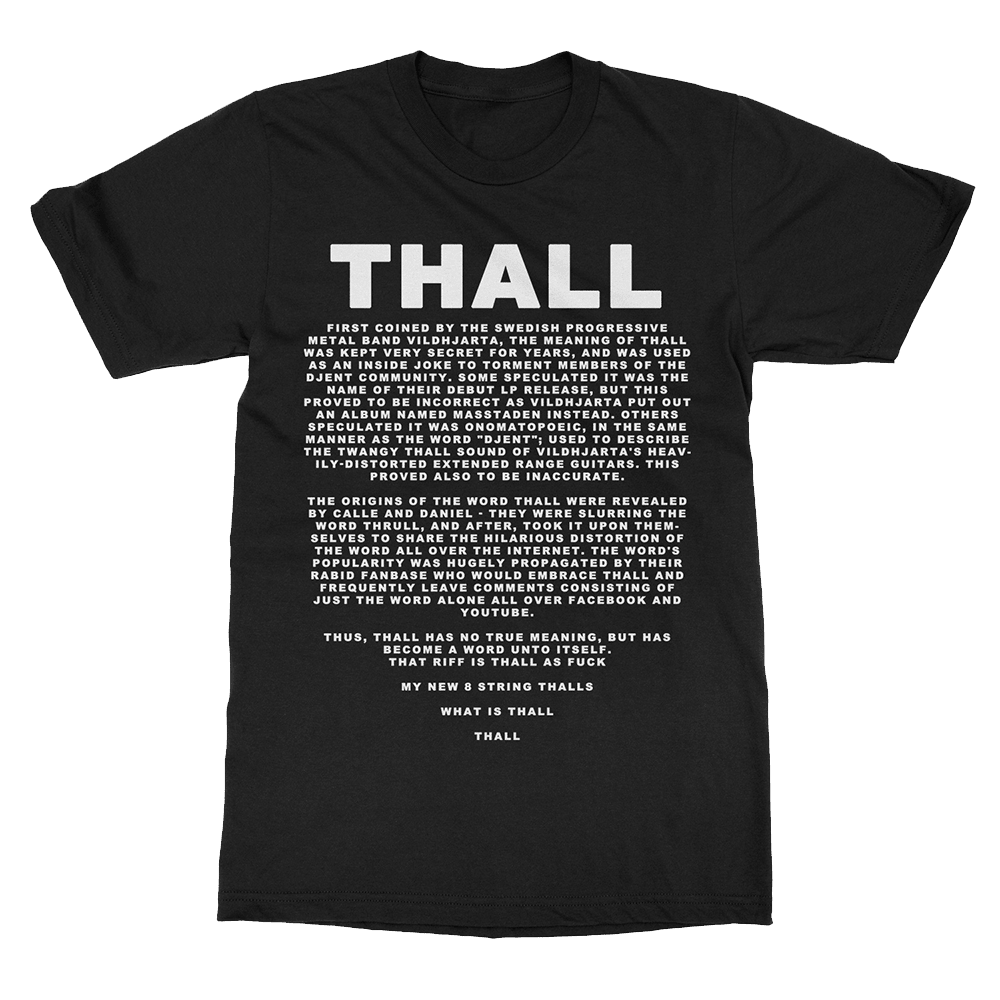 Vildhjarta Merch Thall Tee Vildhjarta T-Shirt Gifts For Band Fans