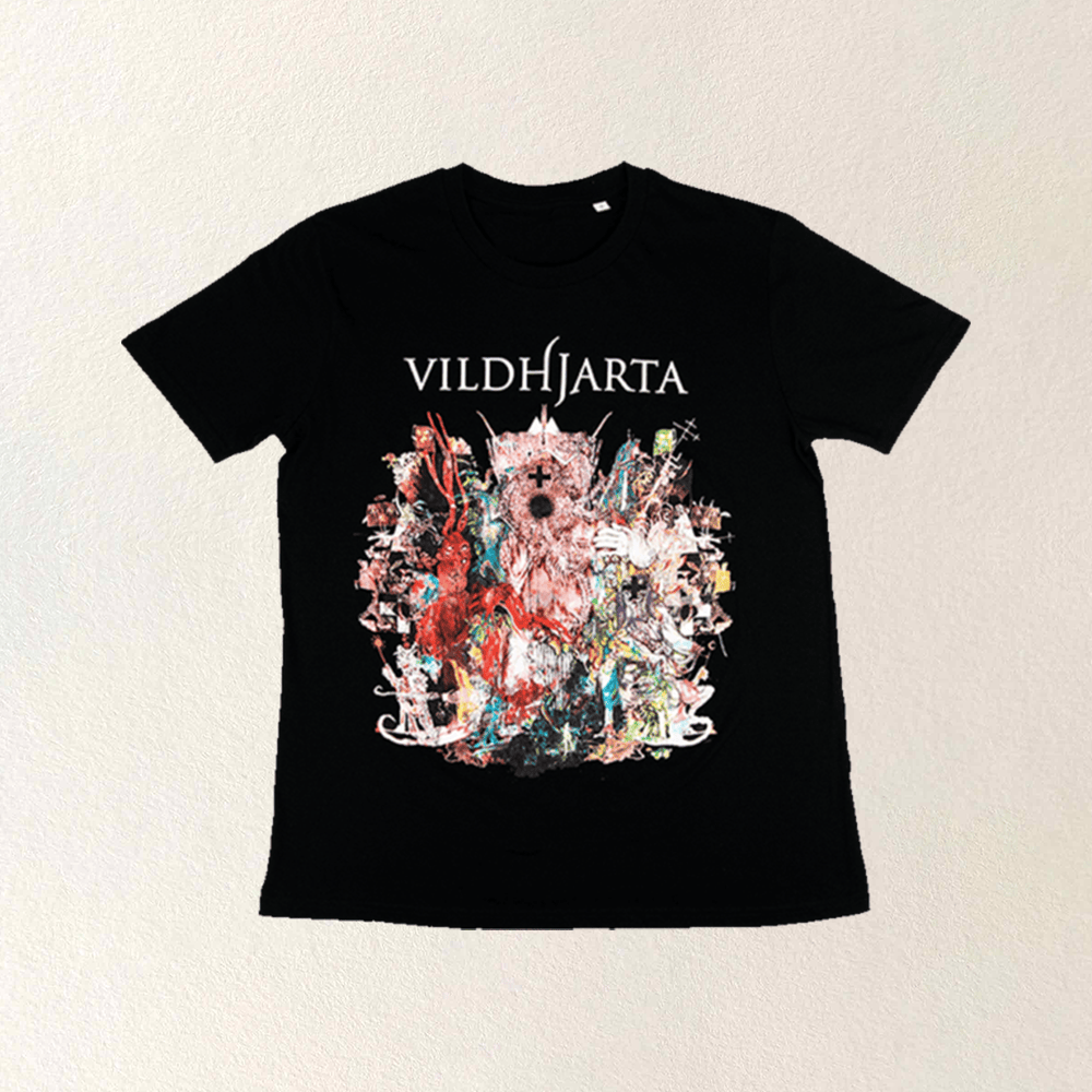 Vildhjarta Merch Vildhjarta Black T-Shirt Gifts For Band Fans