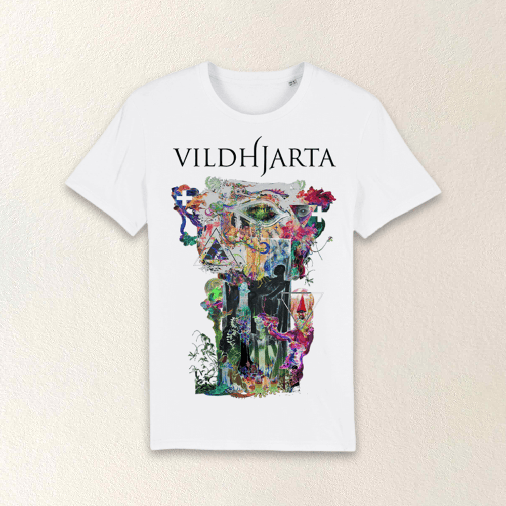 Vildhjarta Merch Vildhjarta Ylva T-Shirt White Gifts For Band Fans