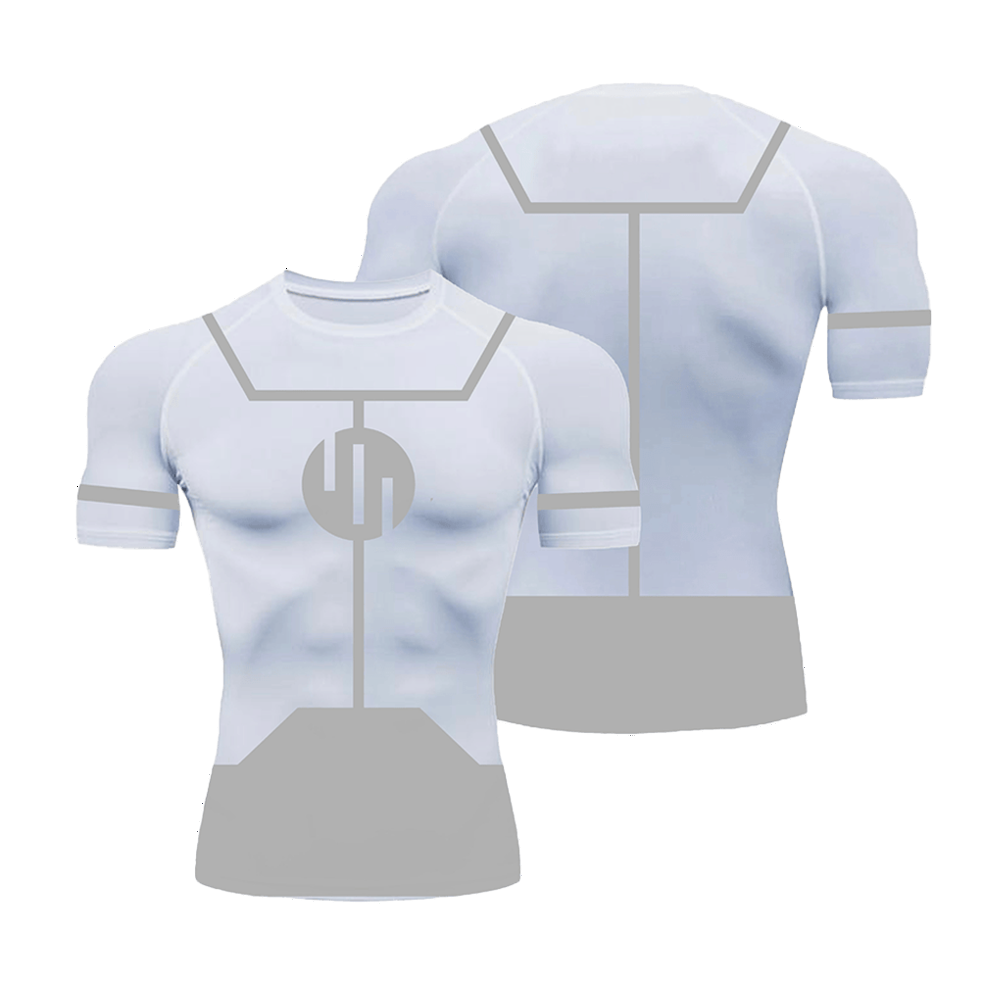 Viltrumite Compression Shirt Conquest Viltrumite Rash Guard Short Sleeve Gift Idea for Him
