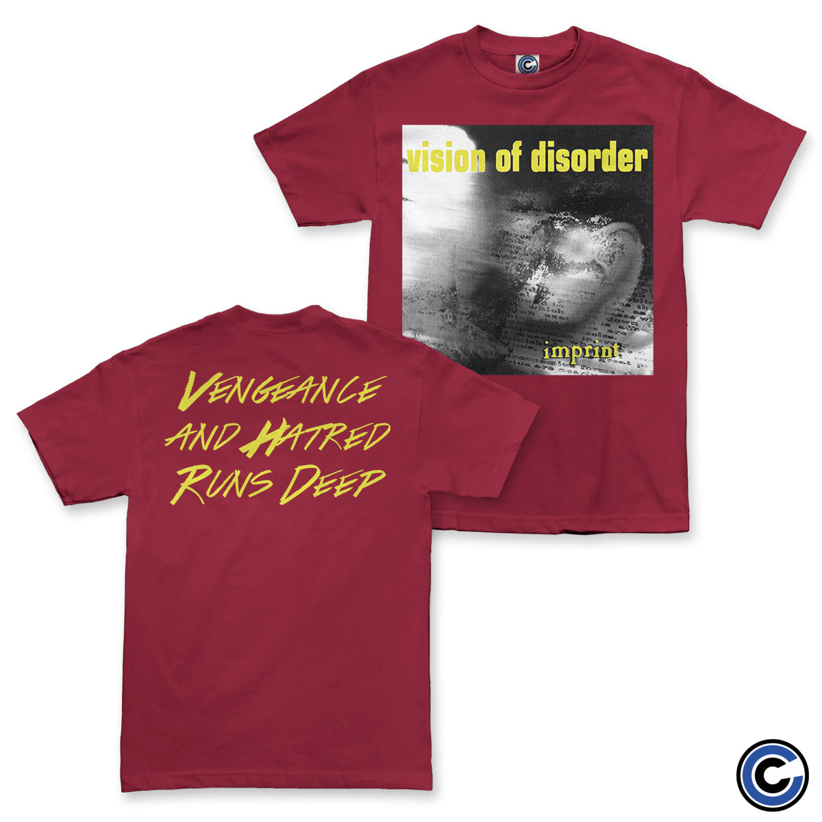 Vision Of Disorder Merch Imprint Shirt Vision Of Disorder Shirt