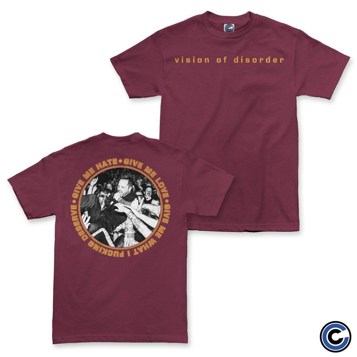Vision Of Disorder Merch Live Circle Shirt Vision Of Disorder Shirt