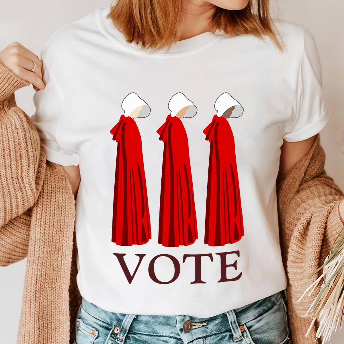 Vote Handmaids Vote 2025 Feminist T-Shirt Best Present For Wife