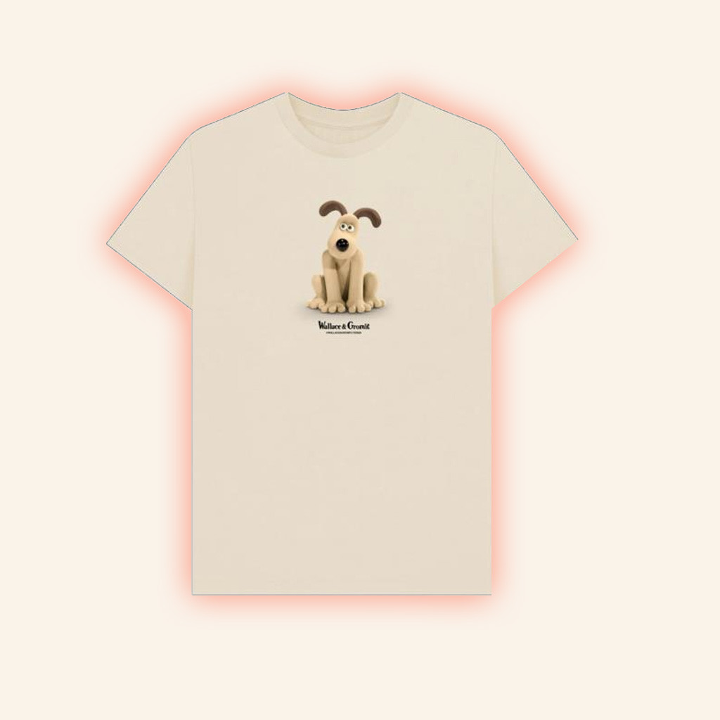 Wallace And Gromit Gromit Sitting T-Shirt Gifts For Best Friends