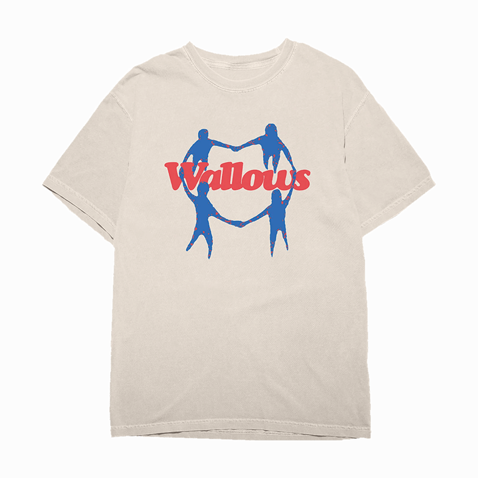 Wallows Merch Wal Heart Chain T-Shirt Unique FathersDay Gifts For Rock Band Fans Gifts For BFF