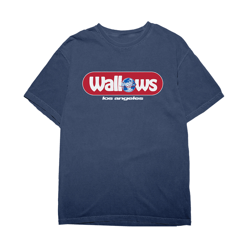 Wallows Merch Wallows Globe T-Shirt Best Fathers Day Gifts For Rock Band Fans