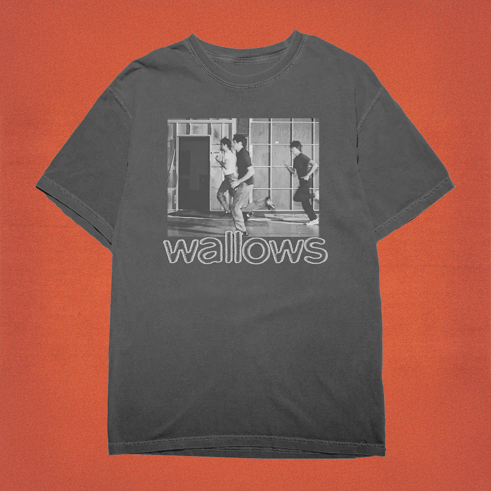 Wallows Tour Merch Wallows Run Glitch T-Shirt Gifts For Fathers Day Ideas