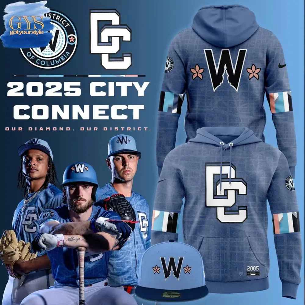 Washington Nationals City Connect 2025 Limited Edition Hoodie