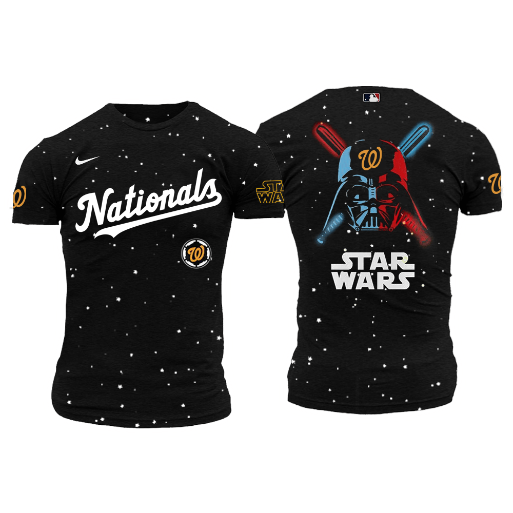 Washington Nationals MLB x Star Wars 2025 Shirt Washington Nationals Merch Fathers Day Presents