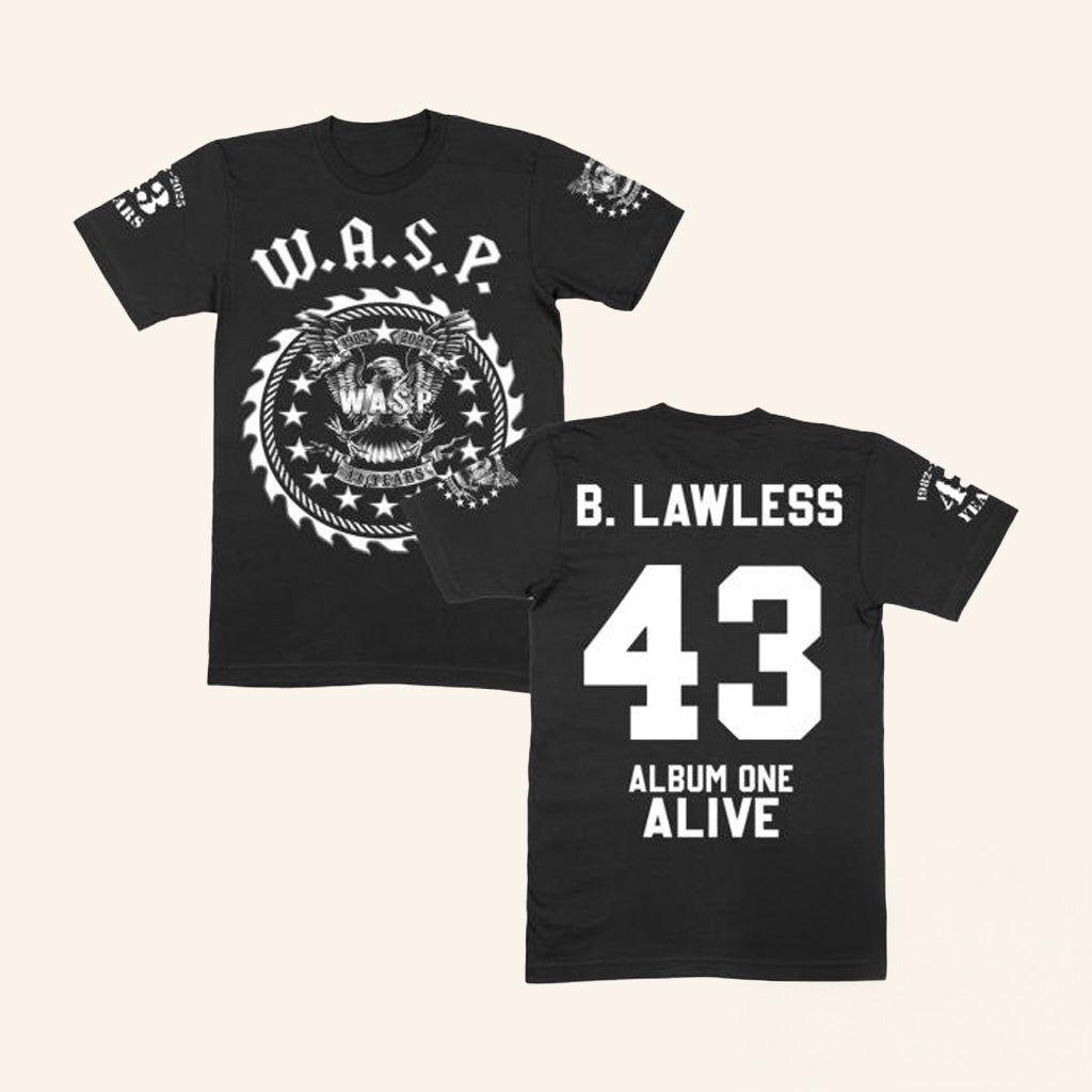 Wasp MfFL Merch Eagle B Lawless Black T-Shirt Best Gifts For Dad