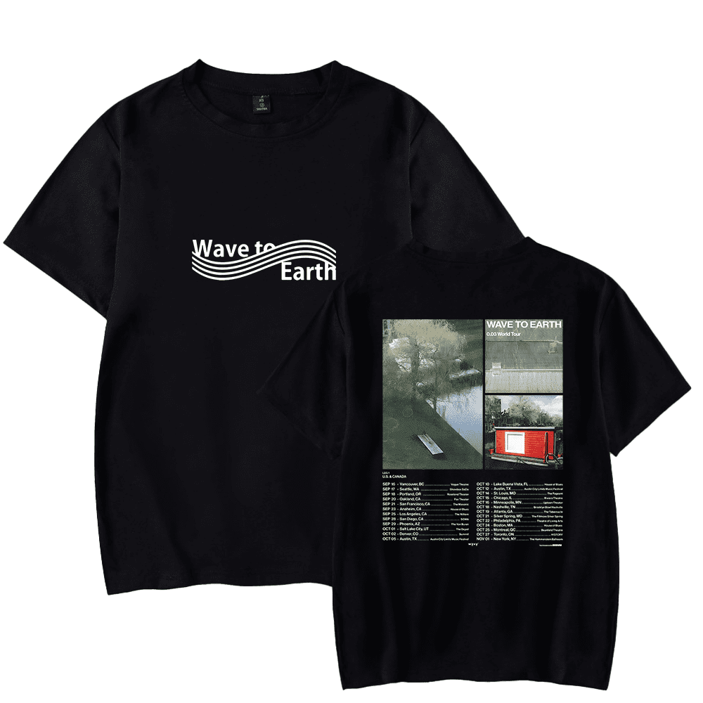 Wave To Earth Merch T-Shirt Wave To Earth 0.03 World Tour Tee Gift For Music Fan