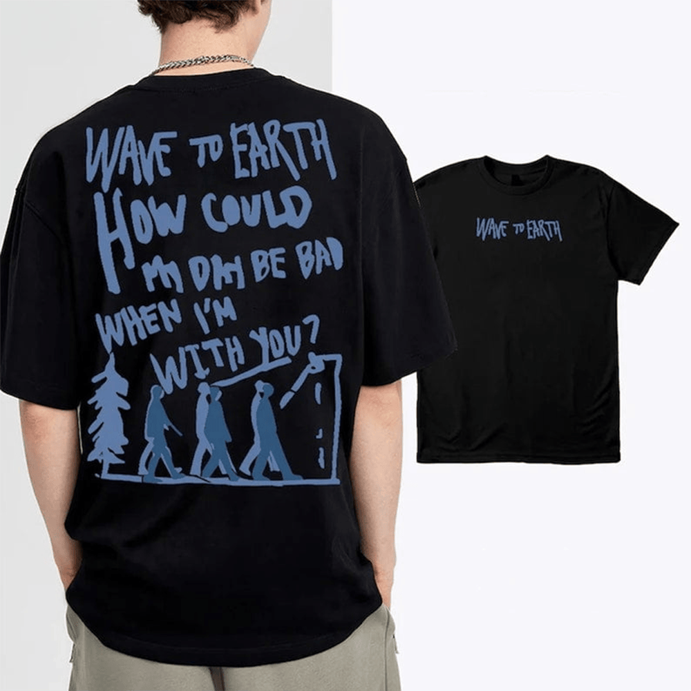 Wave To Earth Merch T-Shirt Wave To Earth Tee Tour 2024 Gift For Music Fan