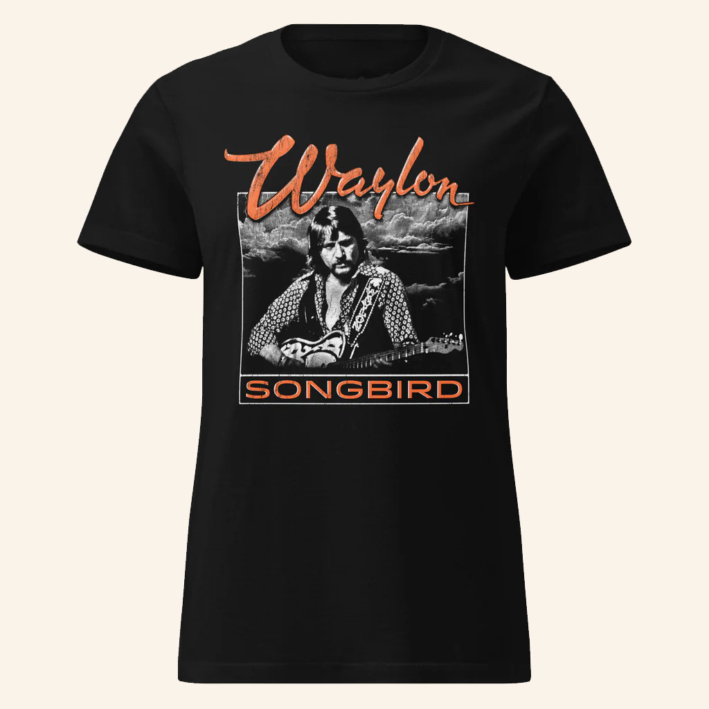 Waylon Merch Songbird Womens T-Shirt Dad Gifts