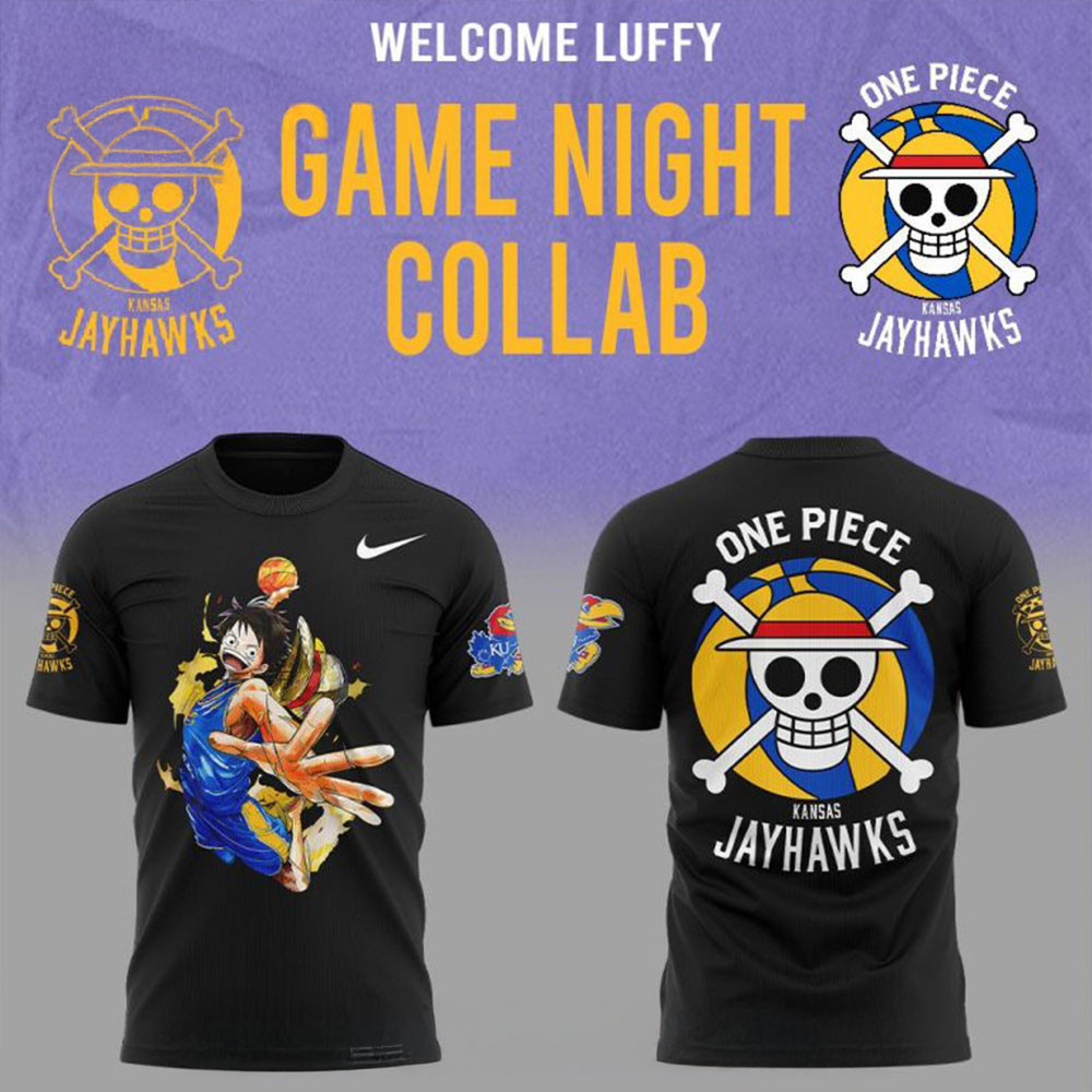 Welcome Luffy are joining the Kansas Jayhawks Shirt Gifts For Fathers Day Ideas