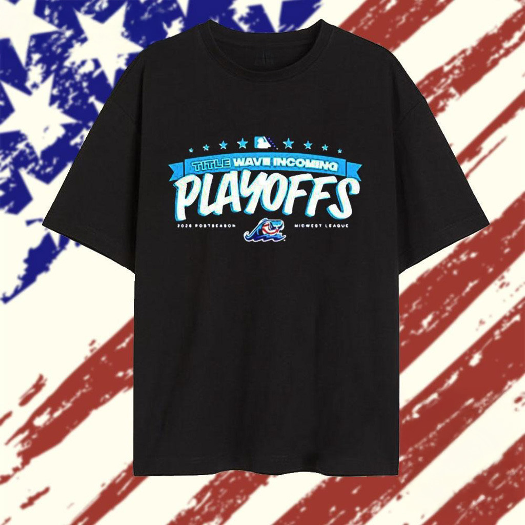 West Michigan Whitecaps 2025 First Half Playoffs Champions T-Shirt