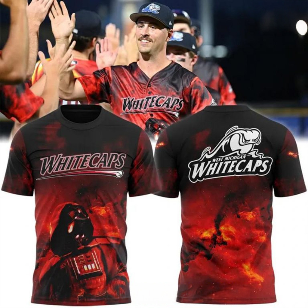 West Michigan Whitecaps Star Wars Night 2025 Special T-Shirt Whitecaps Merch Him Gifts