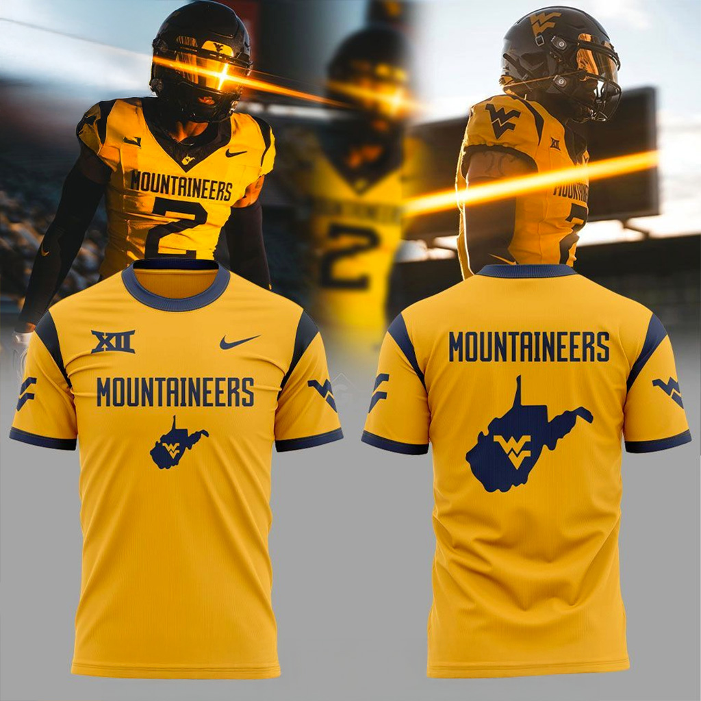 West Virginia Mountaineers New Rivalries Uniform Shirt West Virginia Mountaineers Merch