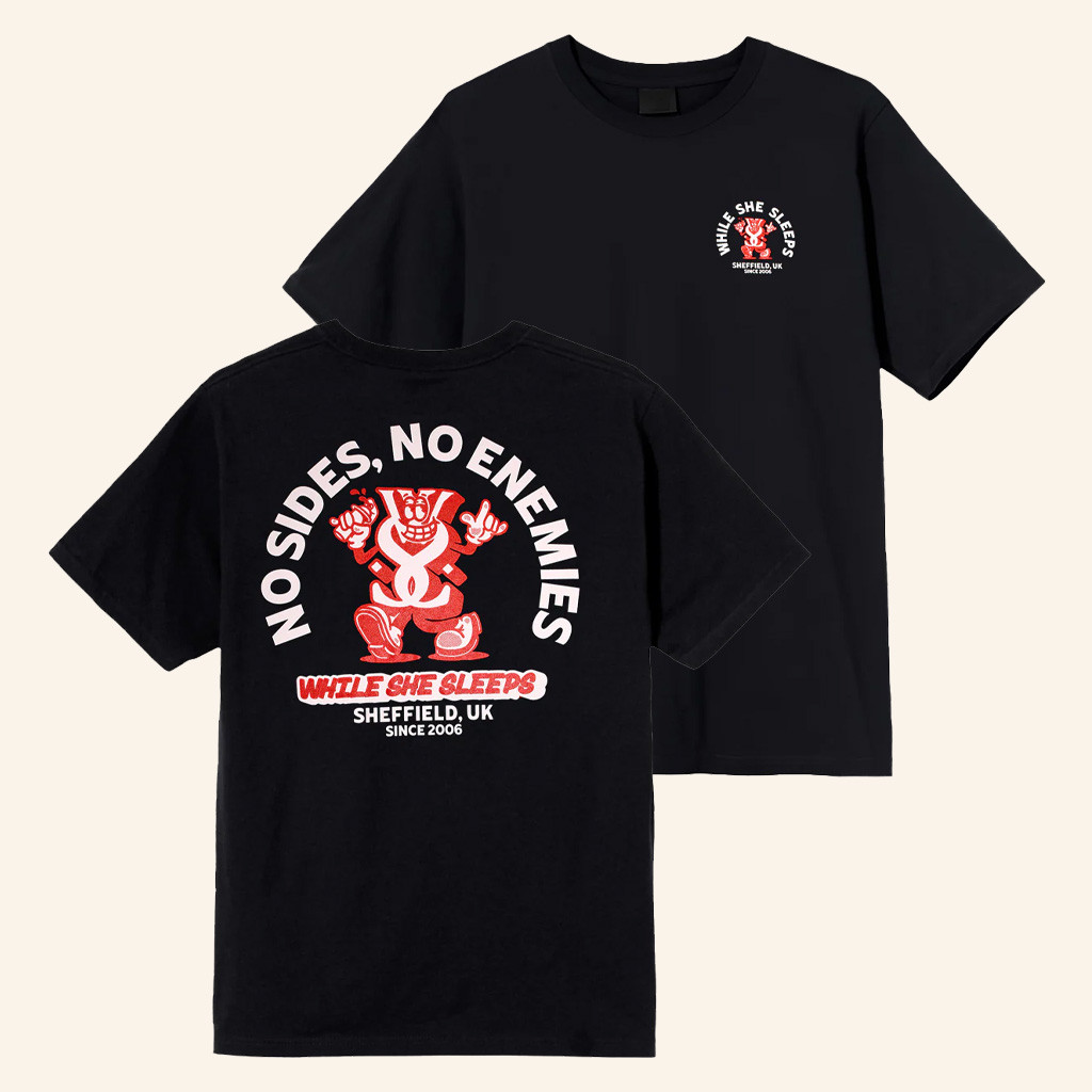 While She Sleeps Merch Mascot T-Shirt Gifts For Besties