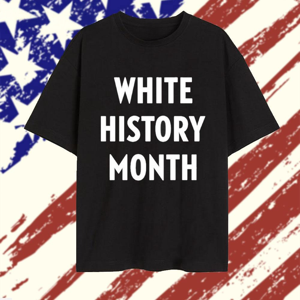 White History Month T-Shirt Vintage Tees Gifts For Father