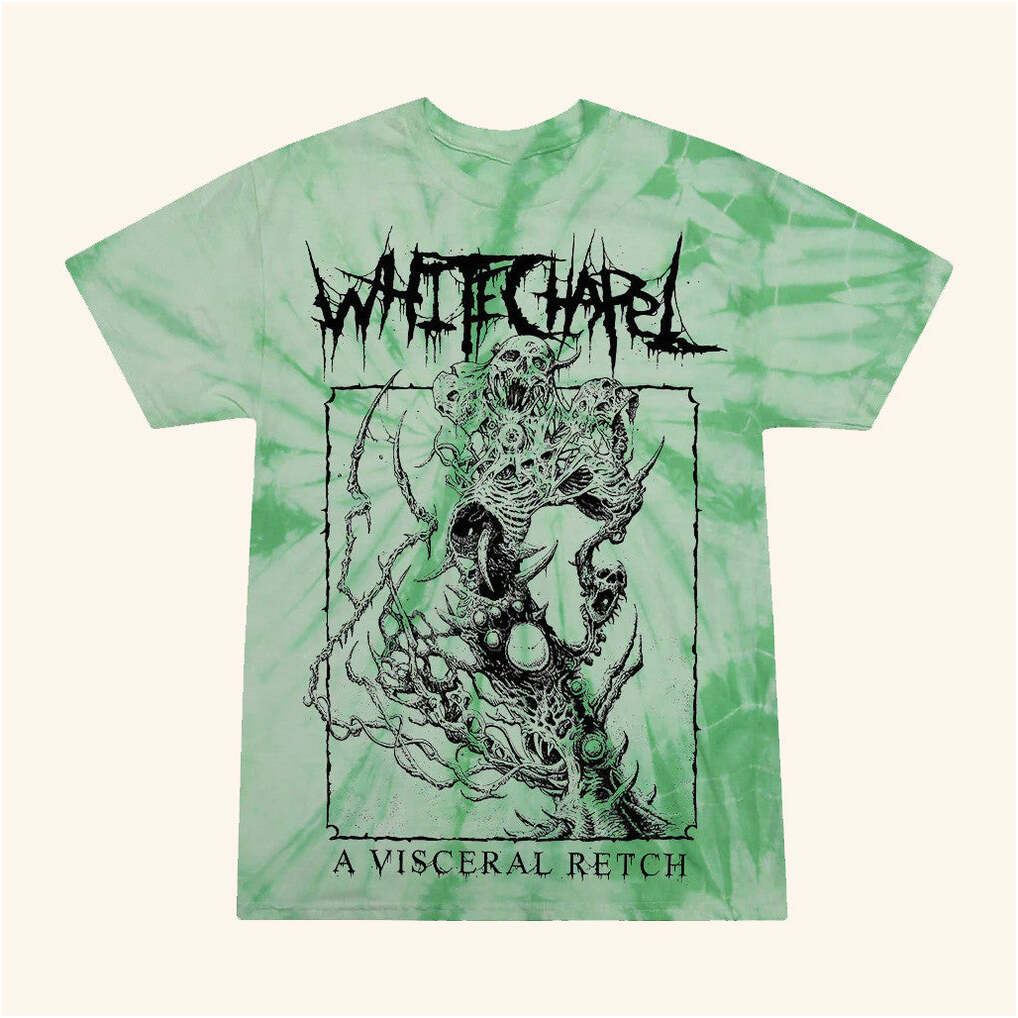 Whitechapel Merch A Visceral Retch Spider Mint T-Shirt Gifts For Besties Gifts For Brother