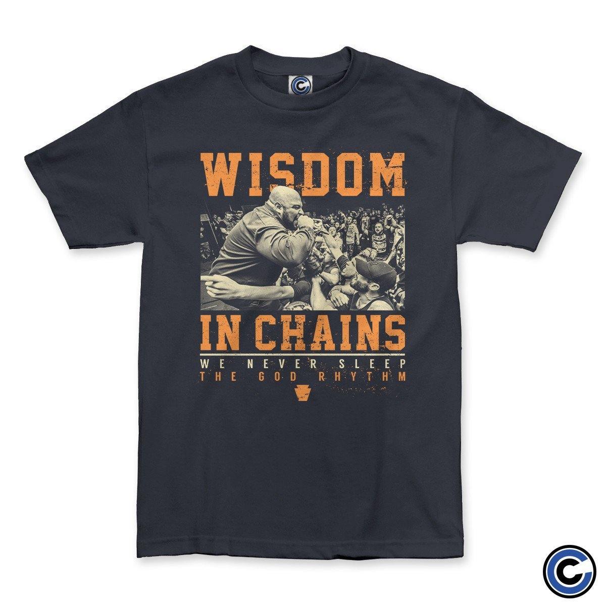 Wisdom In Chains Merch We Never Sleep Live Shirt Wisdom In Chains Shirt