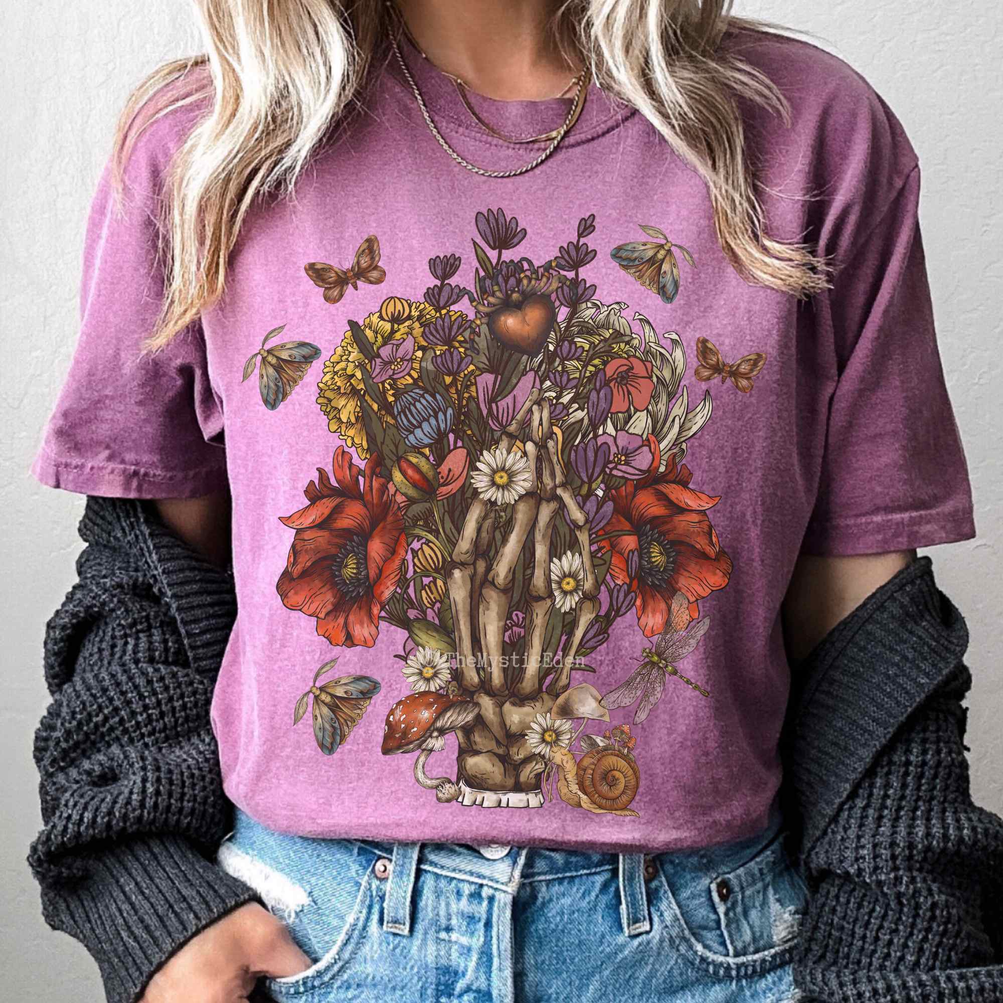 Witchy Goblincore T-Shirt Gift For Girl